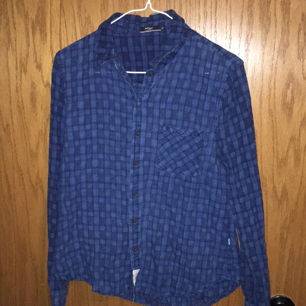 Silver flannel